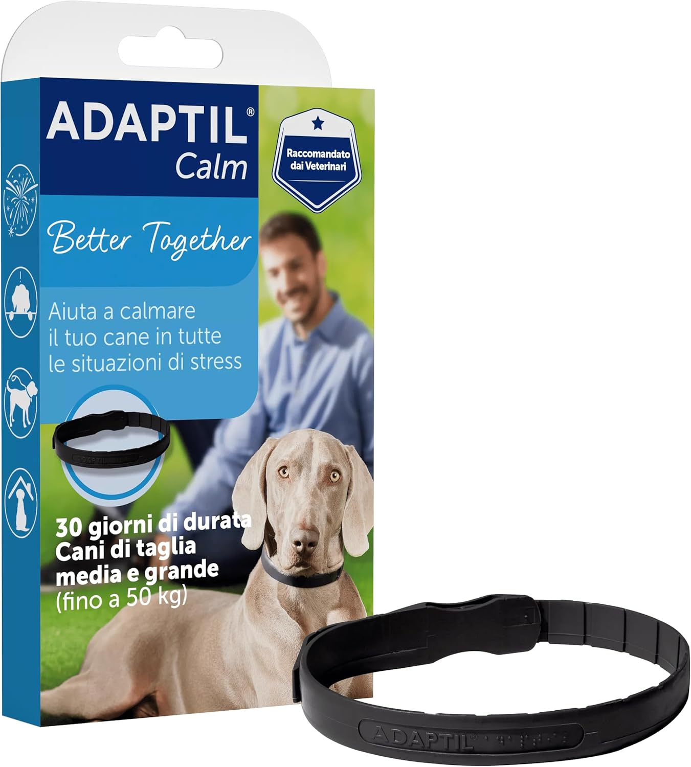 ADAPTIL Calm - Collar Calmante para Perros, Talla M/L