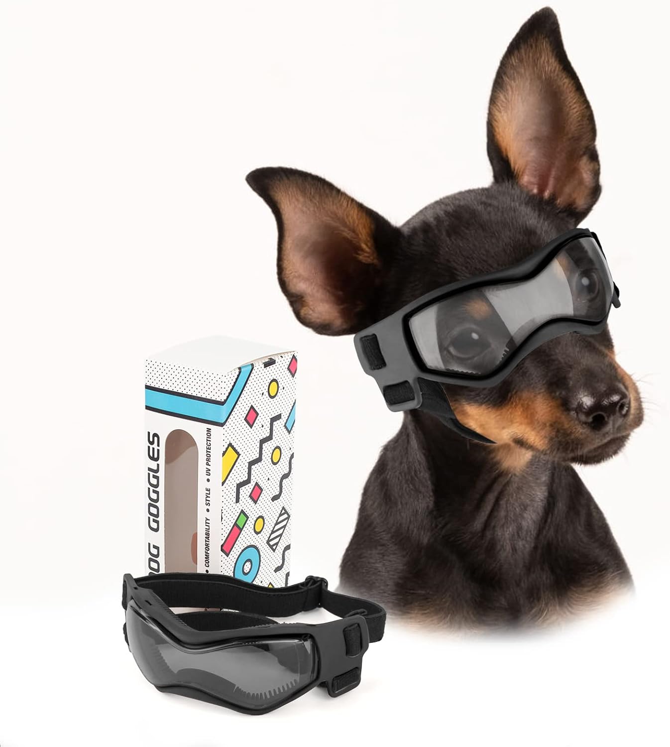PETLESO Gafas de Sol para Perros Razas Pequeñas - Protección UV