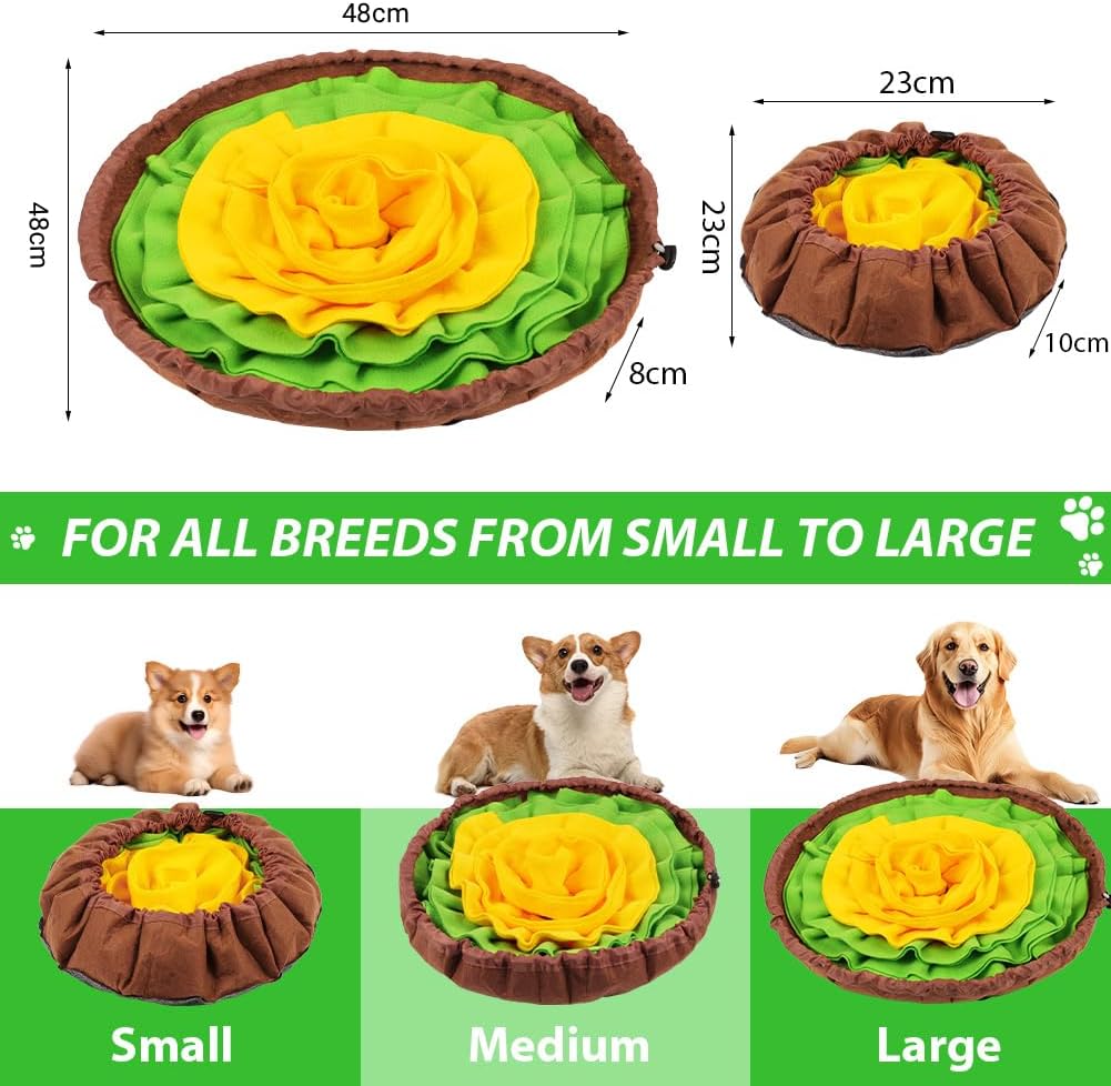 Alfombra Olfativa para Perros - Snuffle Mat 48x48cm